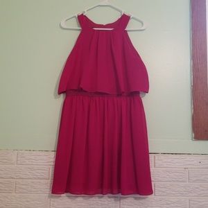 Dark Pink Dress